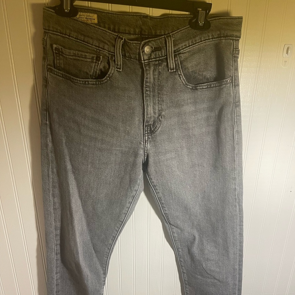 Men's Slim Fit Gray Jeans